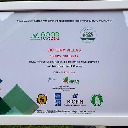 Victory Villa Sigirija Zewnętrze zdjęcie